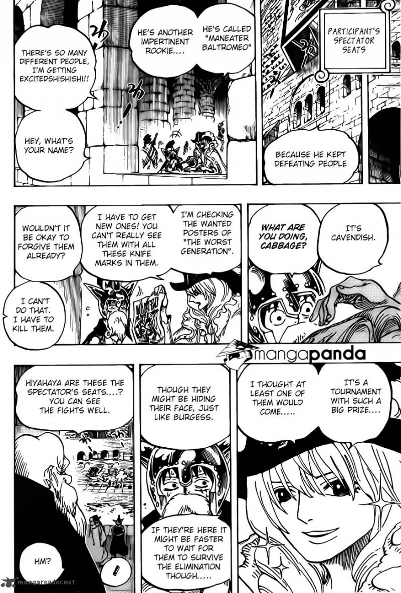 One Piece Chapter 707 - Page 15 in English