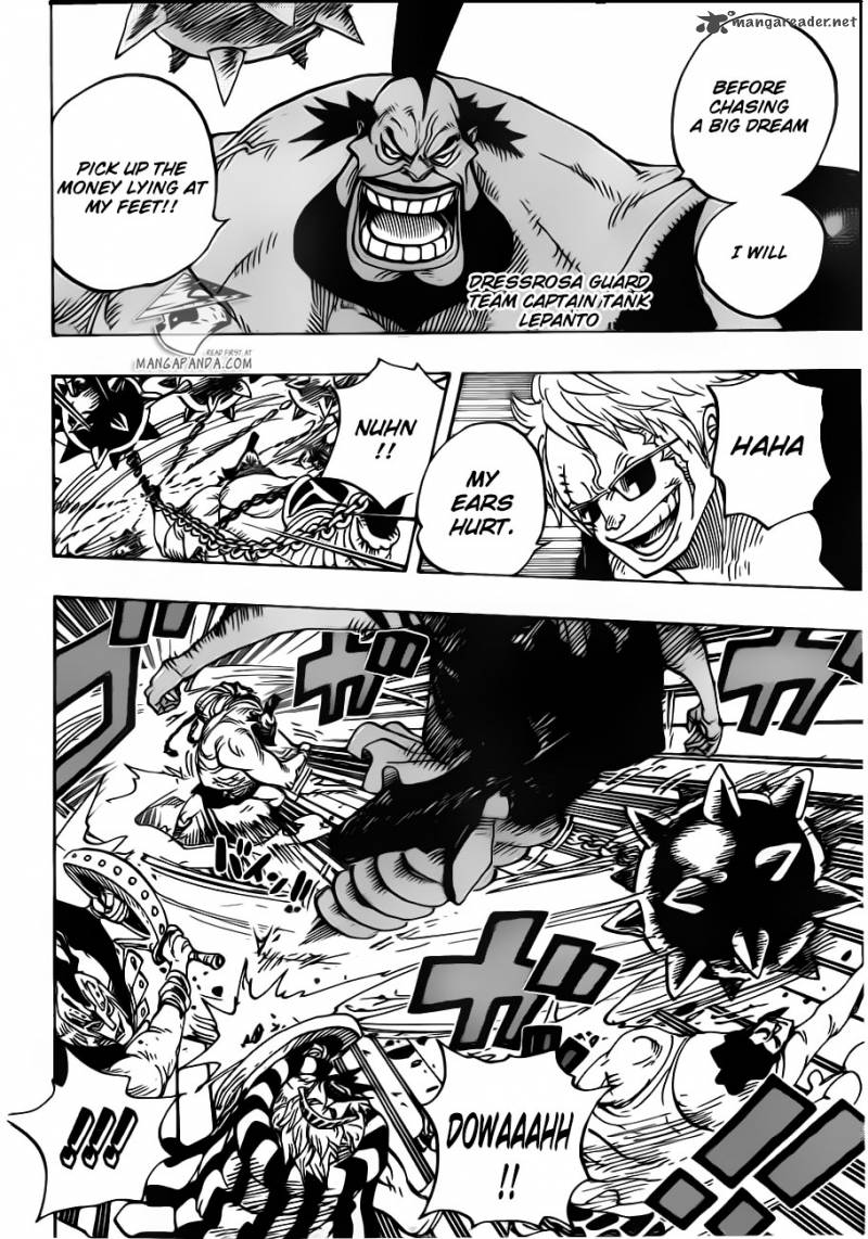 One Piece Chapter 707 - Page 5 in English