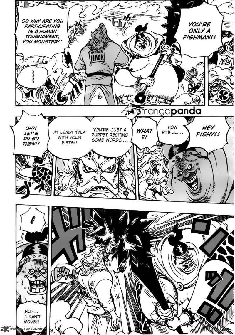 One Piece Chapter 707 - Page 9 in English