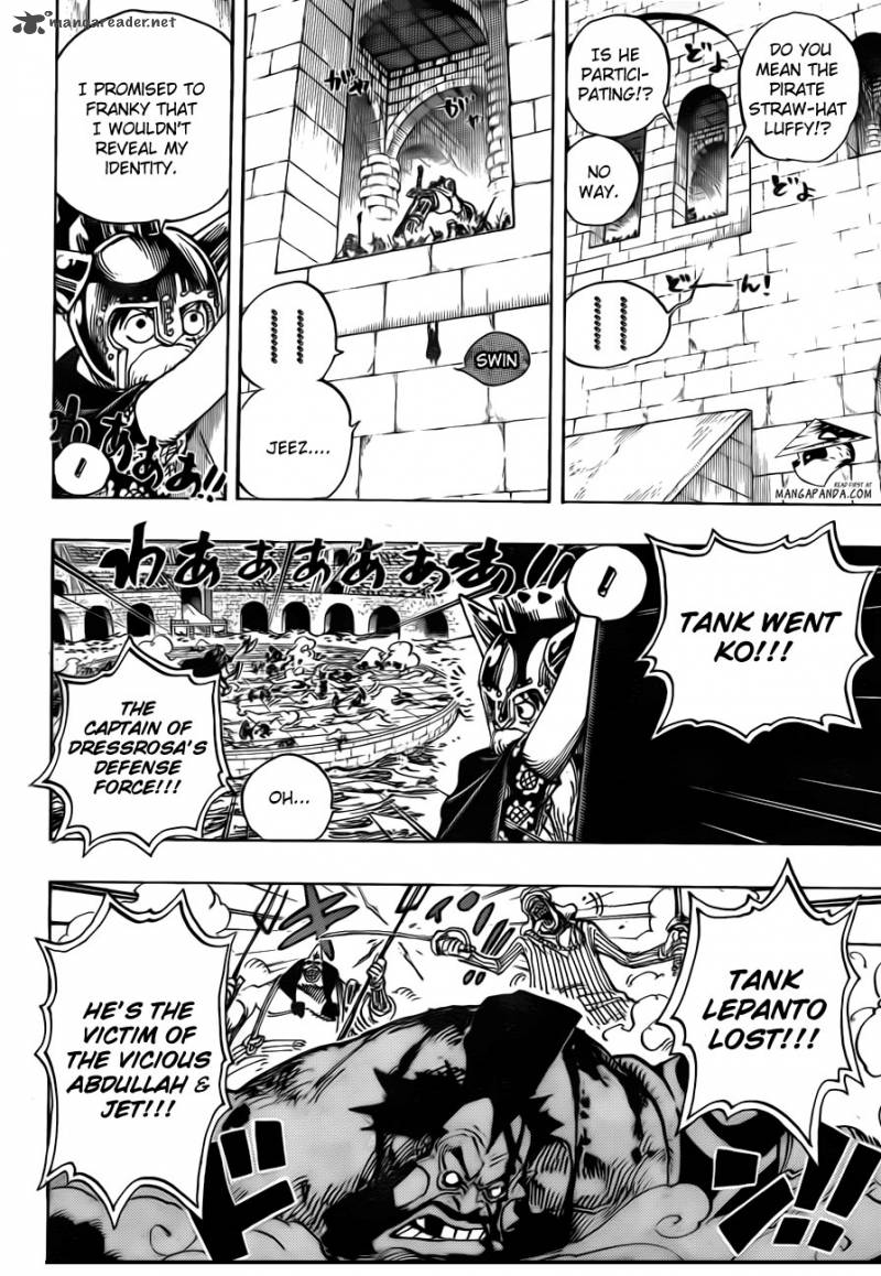 One Piece Chapter 708 - Page 12 in English