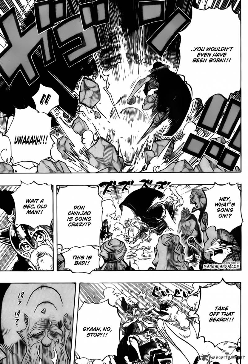 One Piece Chapter 708 - Page 5 in English