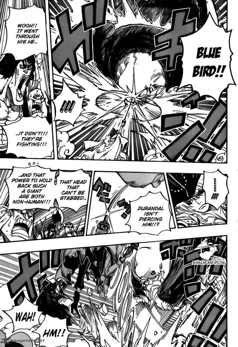 One Piece Chapter 708 - Page 7 in English