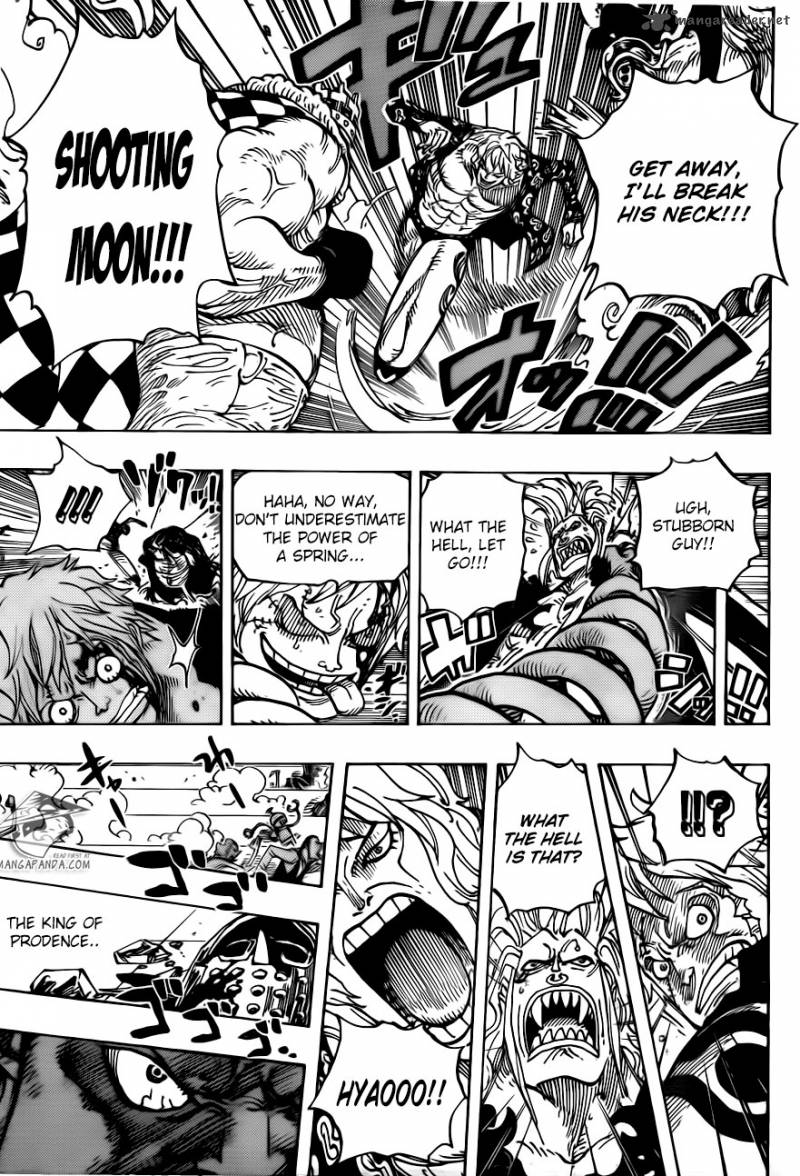 One Piece Chapter 709 - Page 13 in English