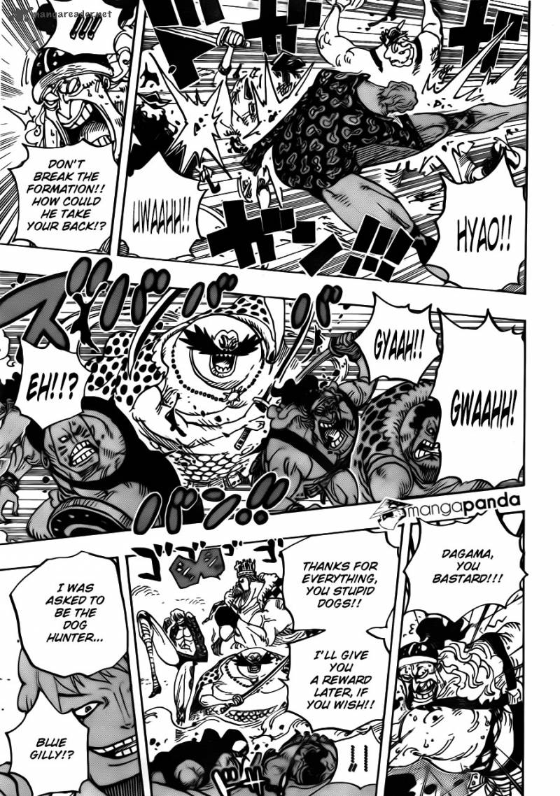 One Piece Chapter 709 - Page 7 in English