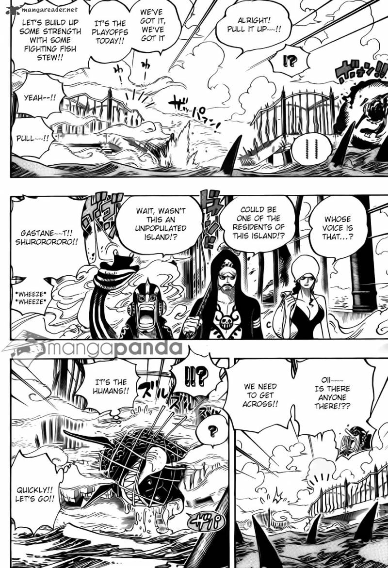 One Piece Chapter 710 - Page 10 in English