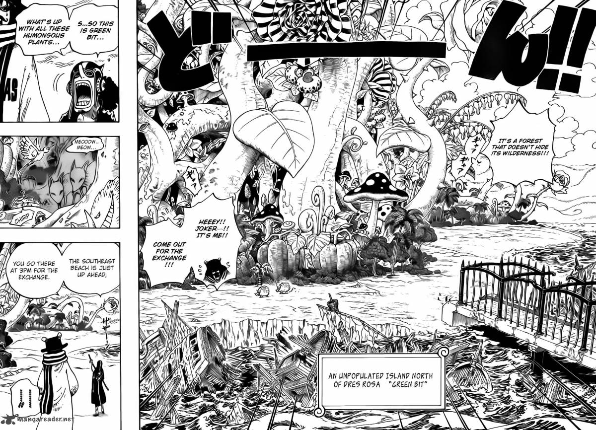 One Piece Chapter 710 - Page 12 in English