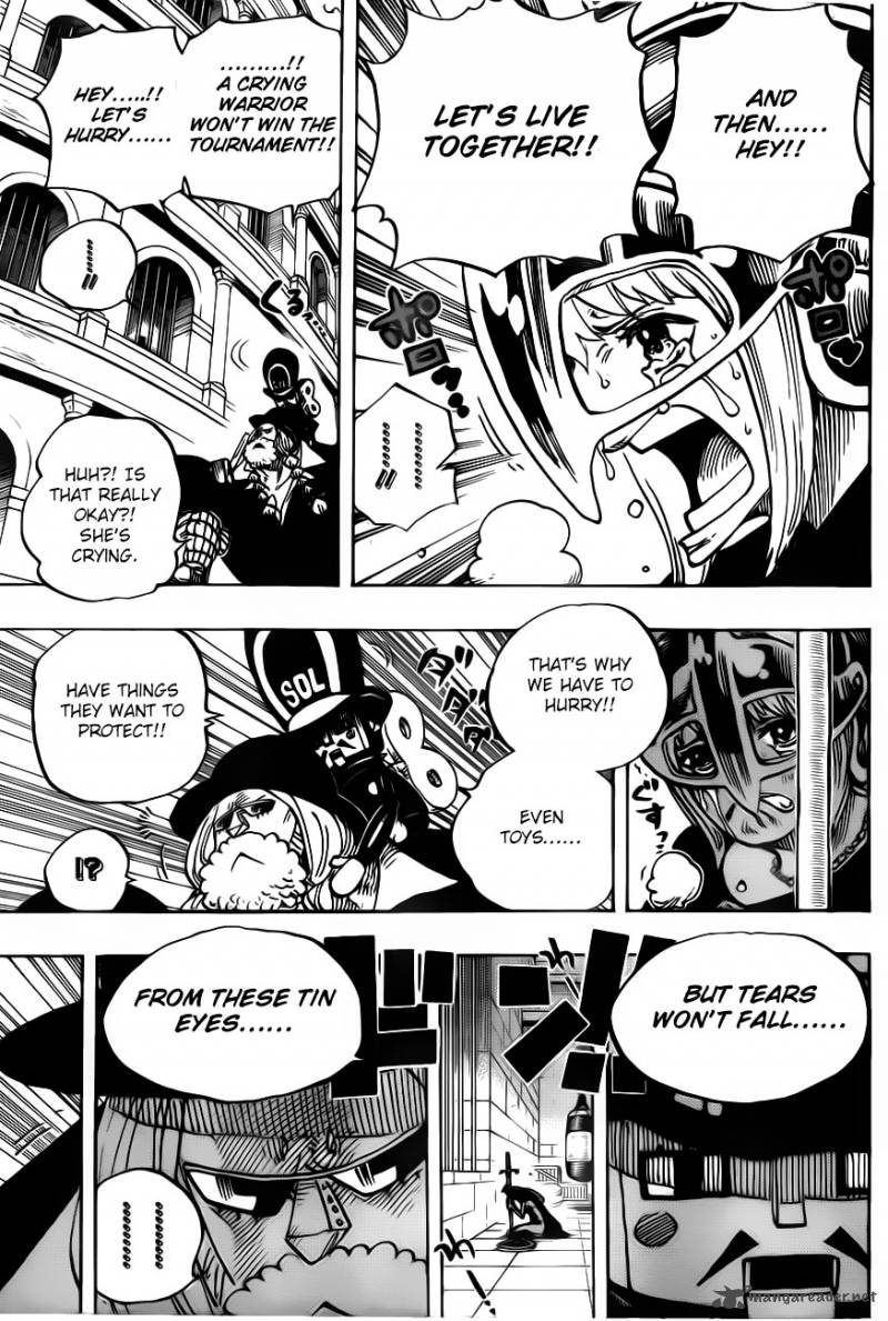 One Piece Chapter 711 - Page 18 in English