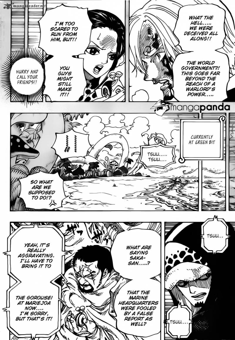 One Piece Chapter 712 - Page 13 in English