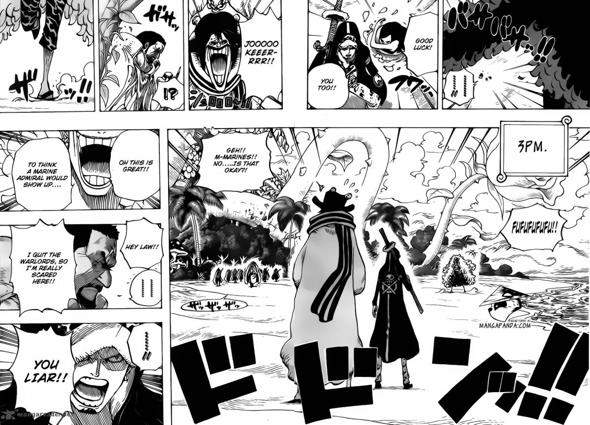 One Piece Chapter 712 - Page 15 in English