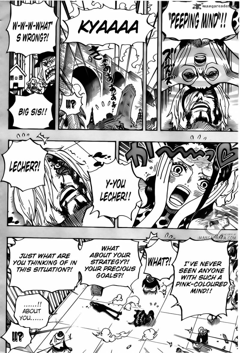 One Piece Chapter 712 - Page 7 in English