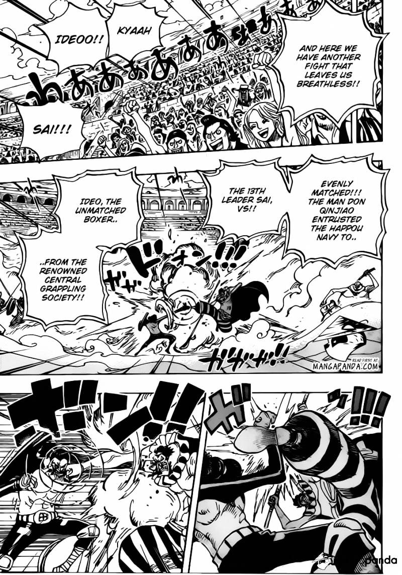 One Piece Chapter 716 - Page 15 in English