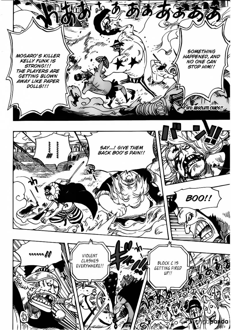 One Piece Chapter 716 - Page 4 in English