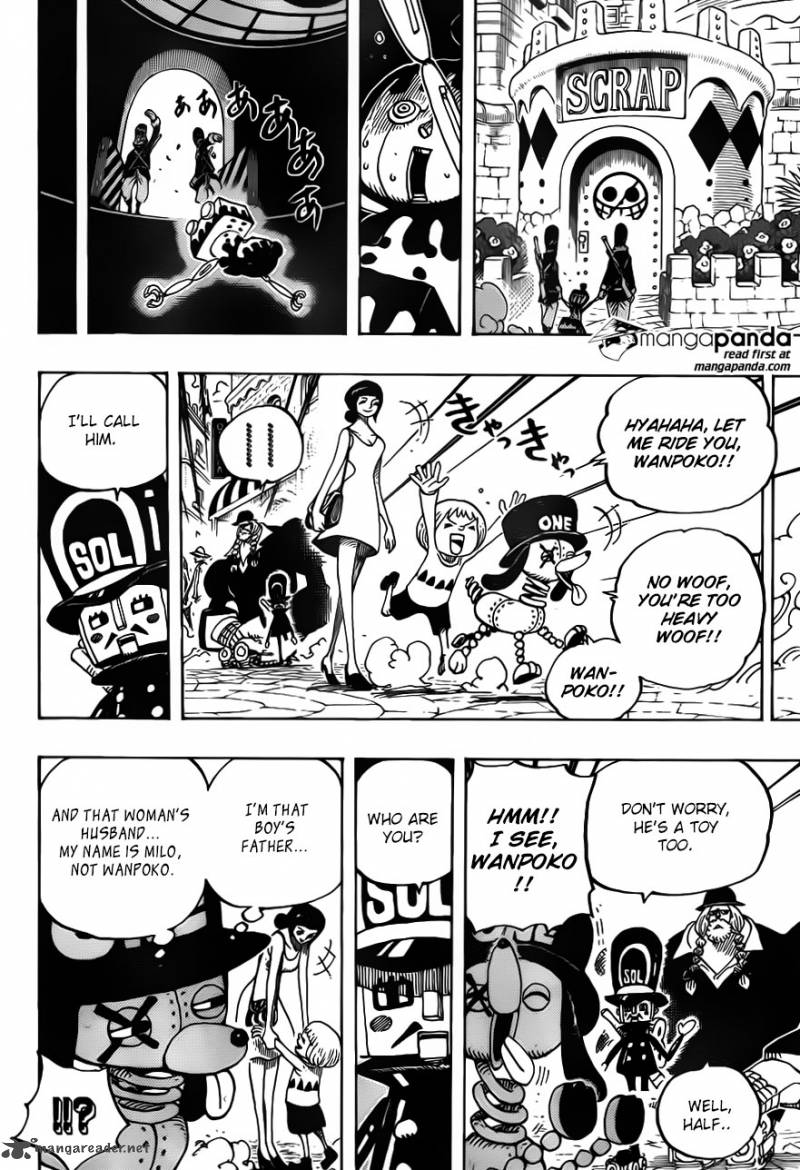 One Piece Chapter 717 - Page 12 in English