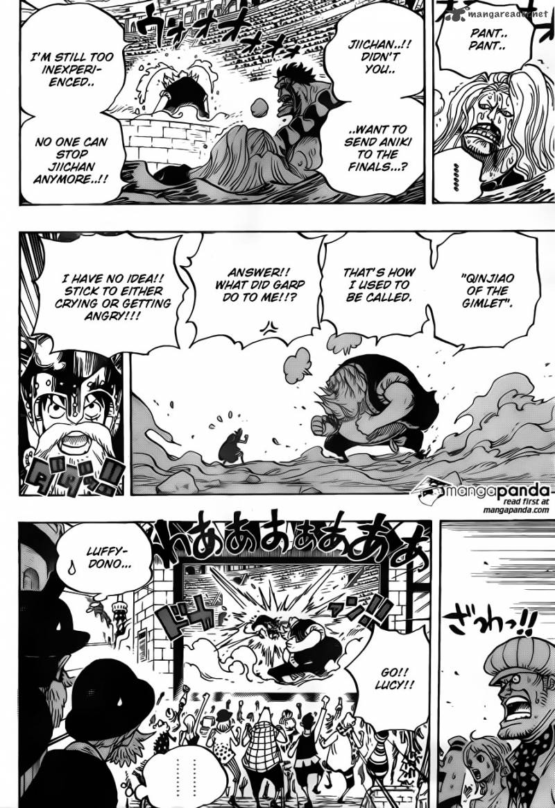 One Piece Chapter 717 - Page 6 in English