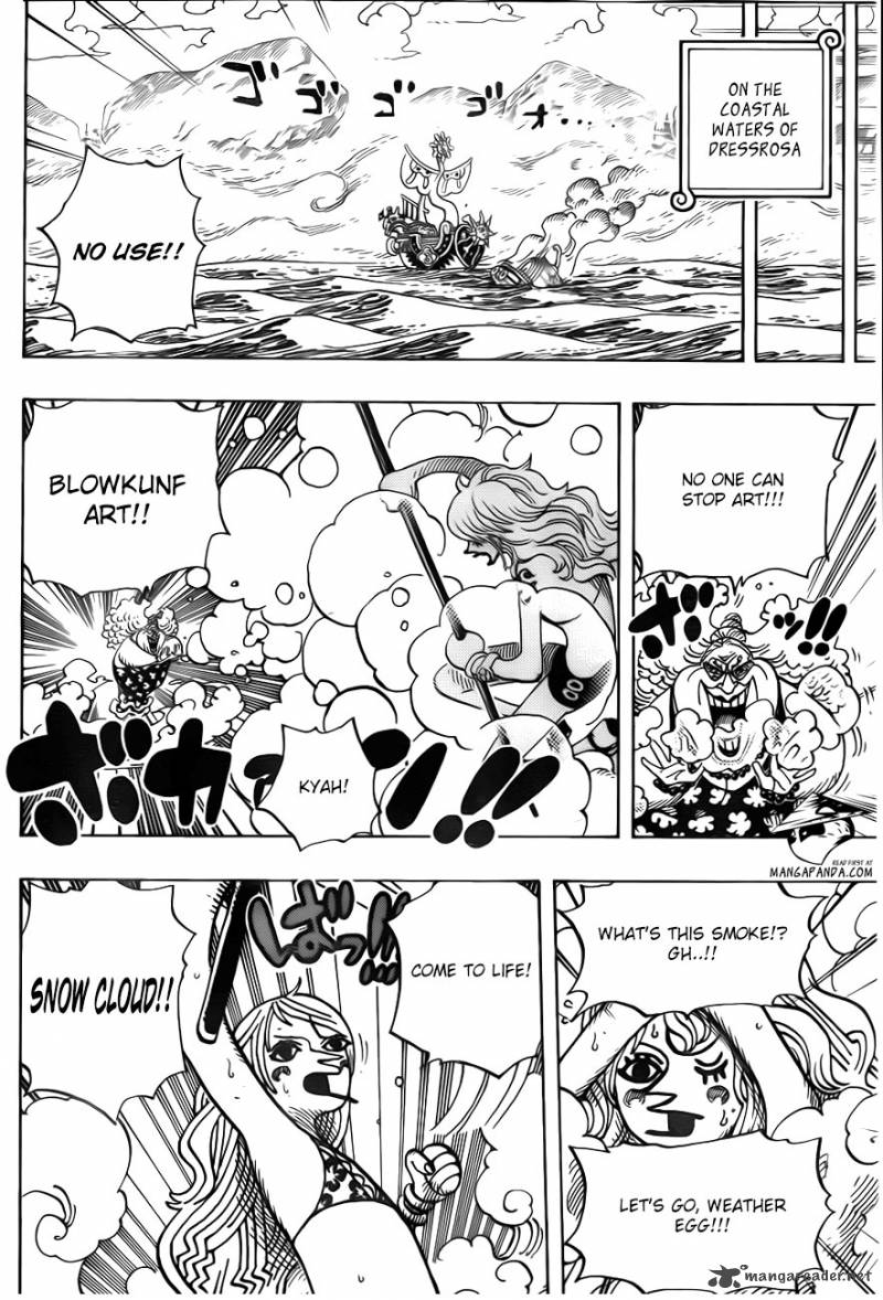 One Piece Chapter 718 - Page 12 in English