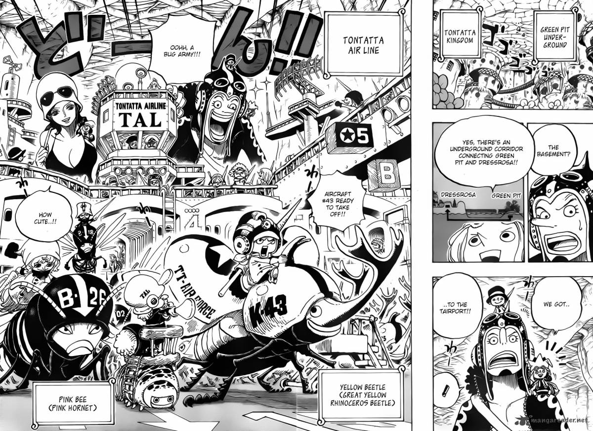 One Piece Chapter 718 - Page 4 in English