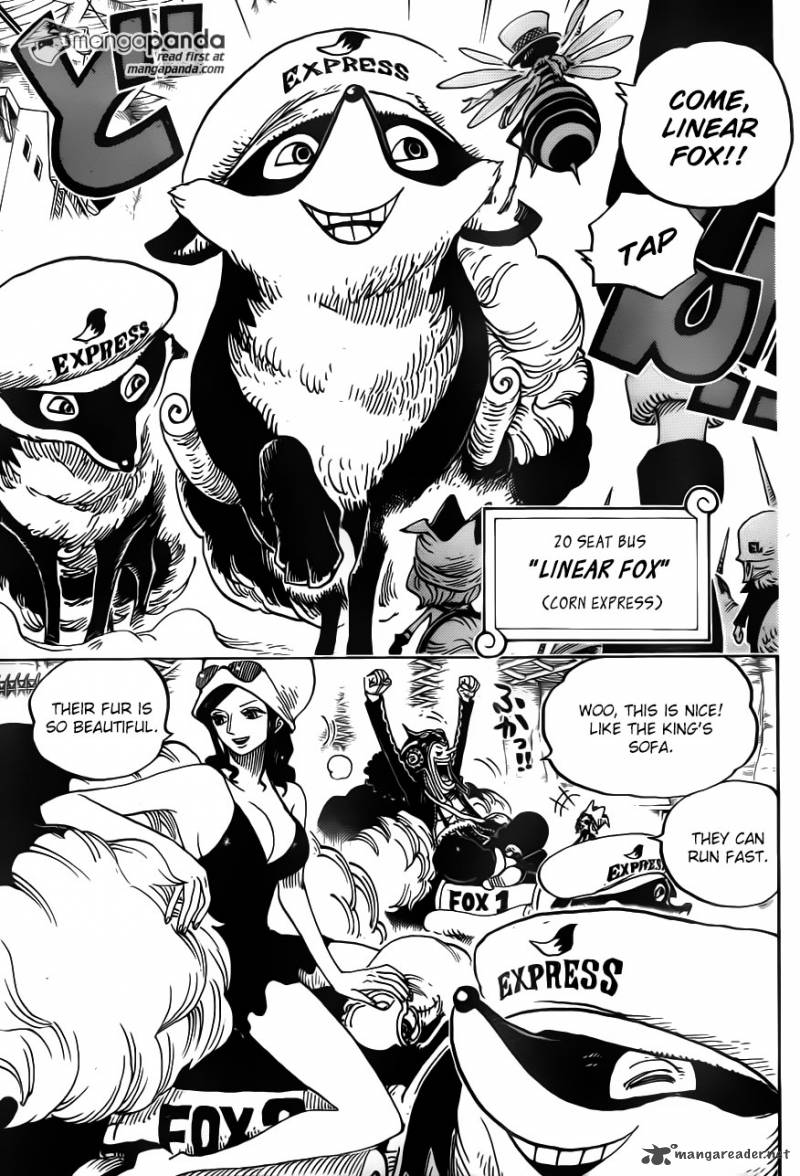 One Piece Chapter 718 - Page 6 in English