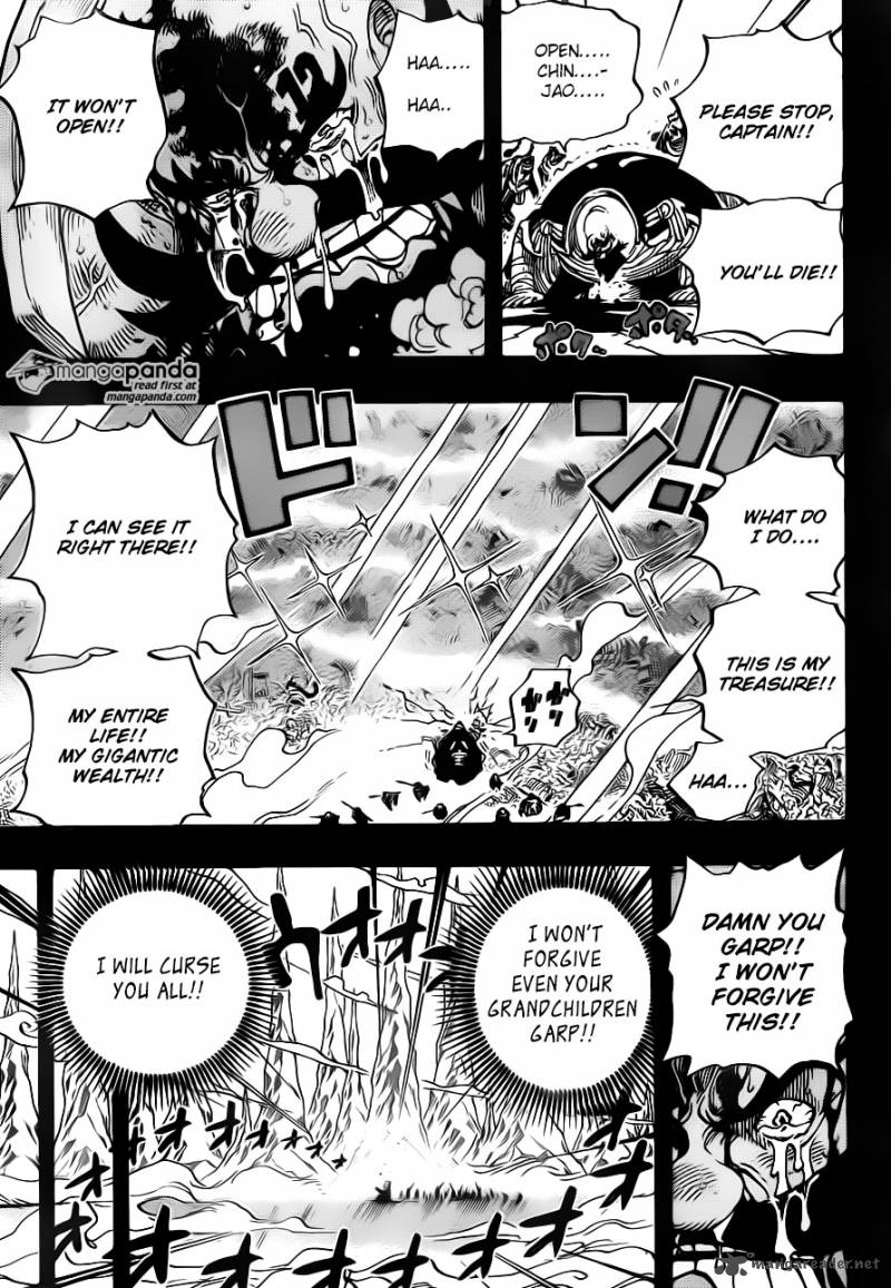 One Piece Chapter 719 - Page 13 in English