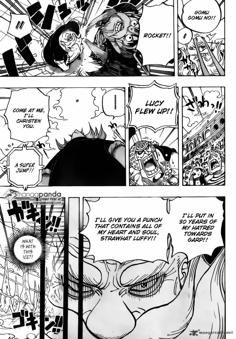 One Piece Chapter 719 - Page 7 in English