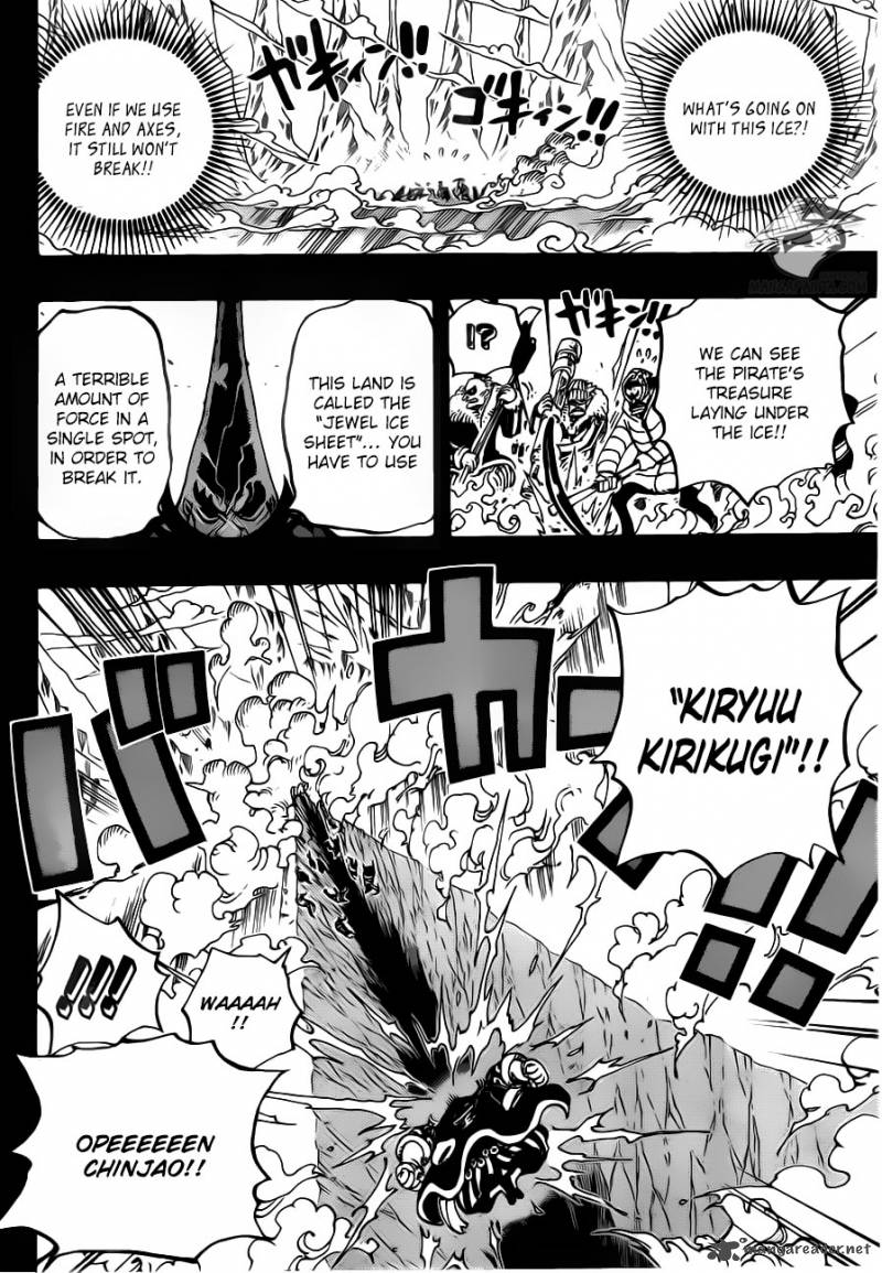 One Piece Chapter 719 - Page 8 in English