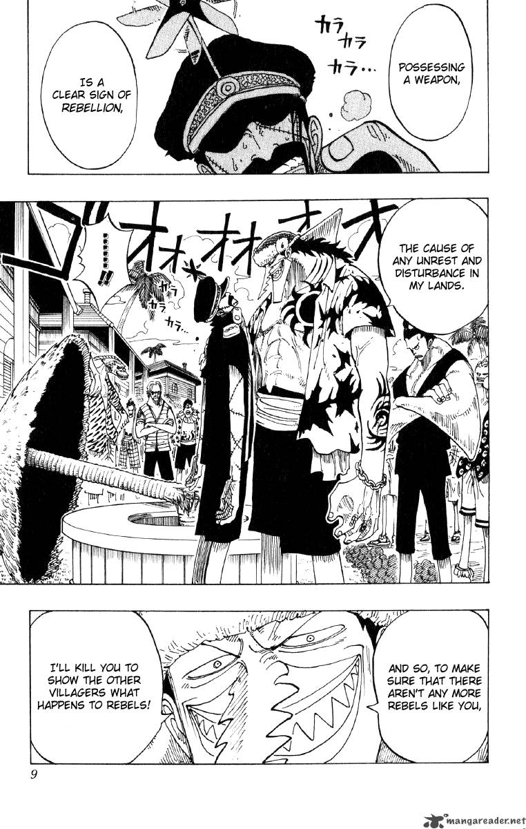One Piece Chapter 72 - Page 9 in English