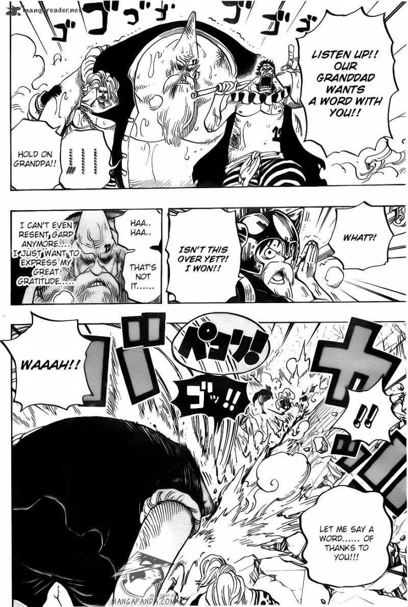 One Piece Chapter 720 - Page 10 in English