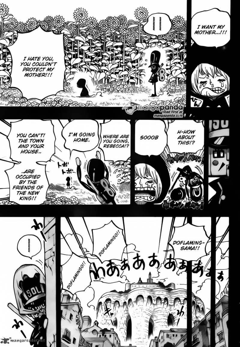 One Piece Chapter 721 - Page 13 in English