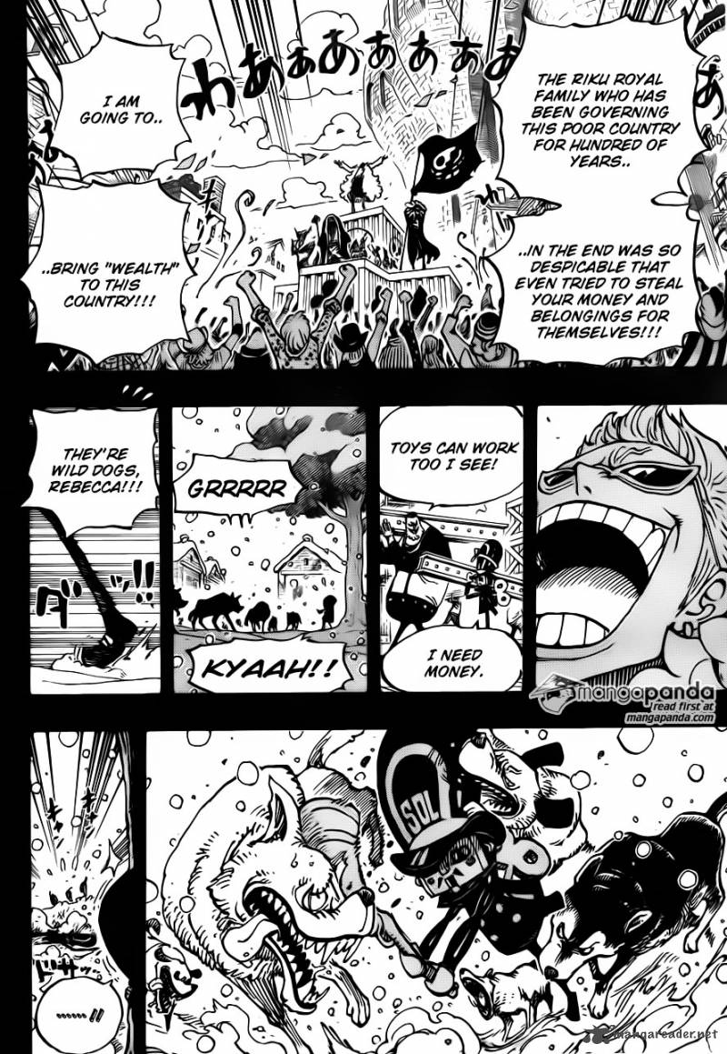 One Piece Chapter 721 - Page 14 in English