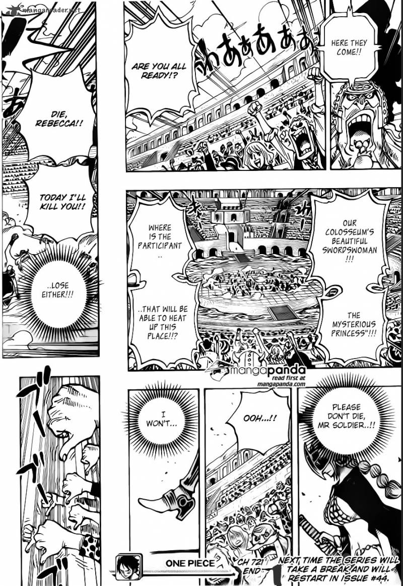 One Piece Chapter 721 - Page 20 in English