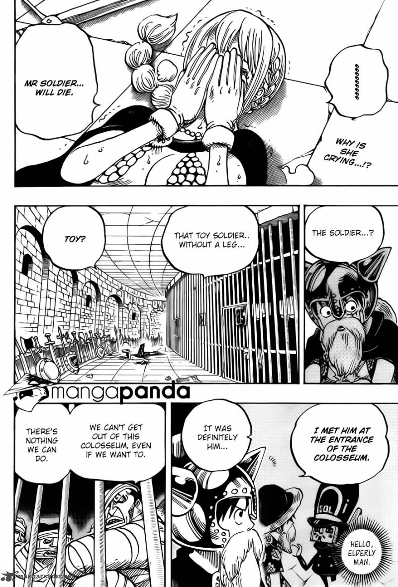 One Piece Chapter 721 - Page 4 in English