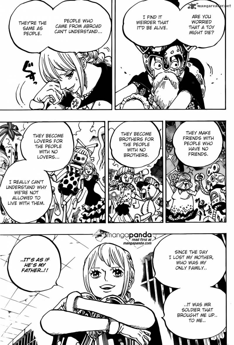 One Piece Chapter 721 - Page 5 in English