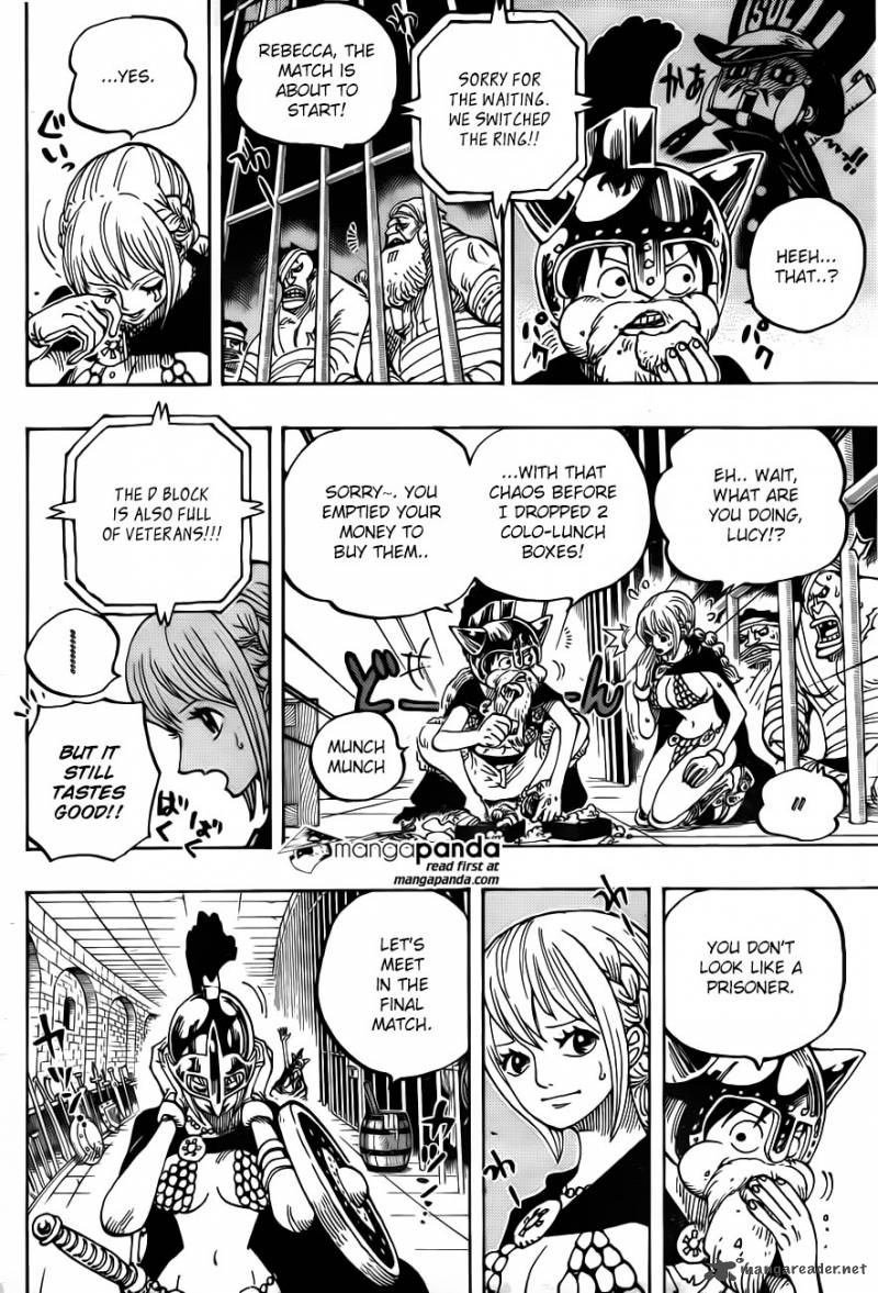One Piece Chapter 721 - Page 6 in English
