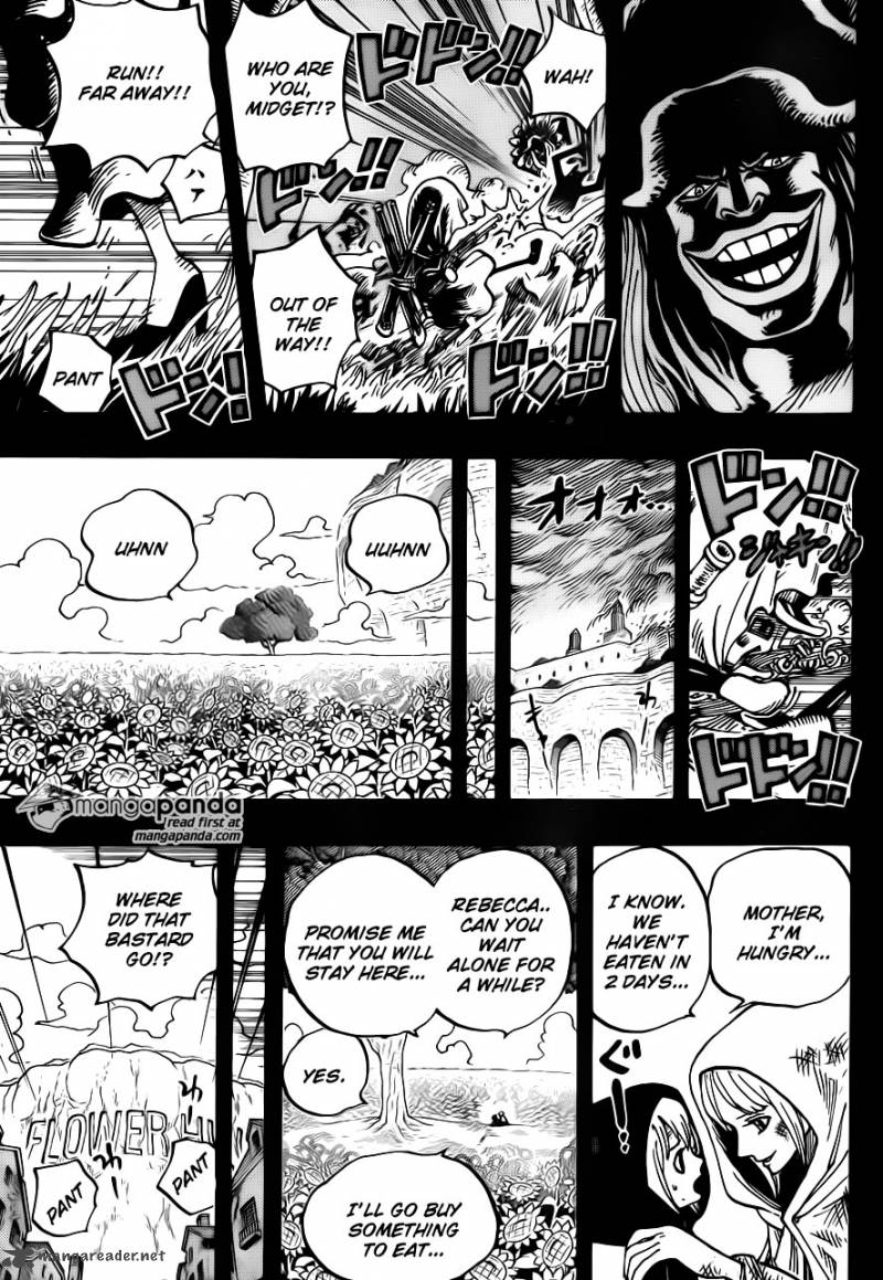 One Piece Chapter 721 - Page 9 in English