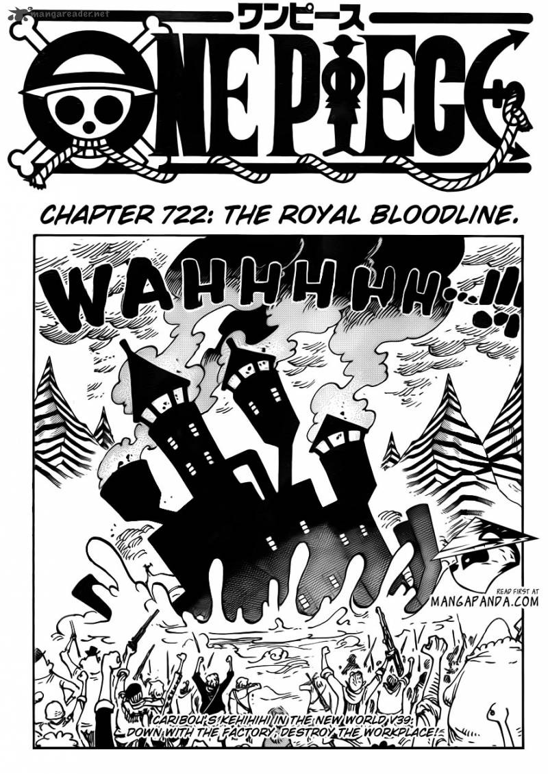 One Piece Chapter 722 - Page 3 in English