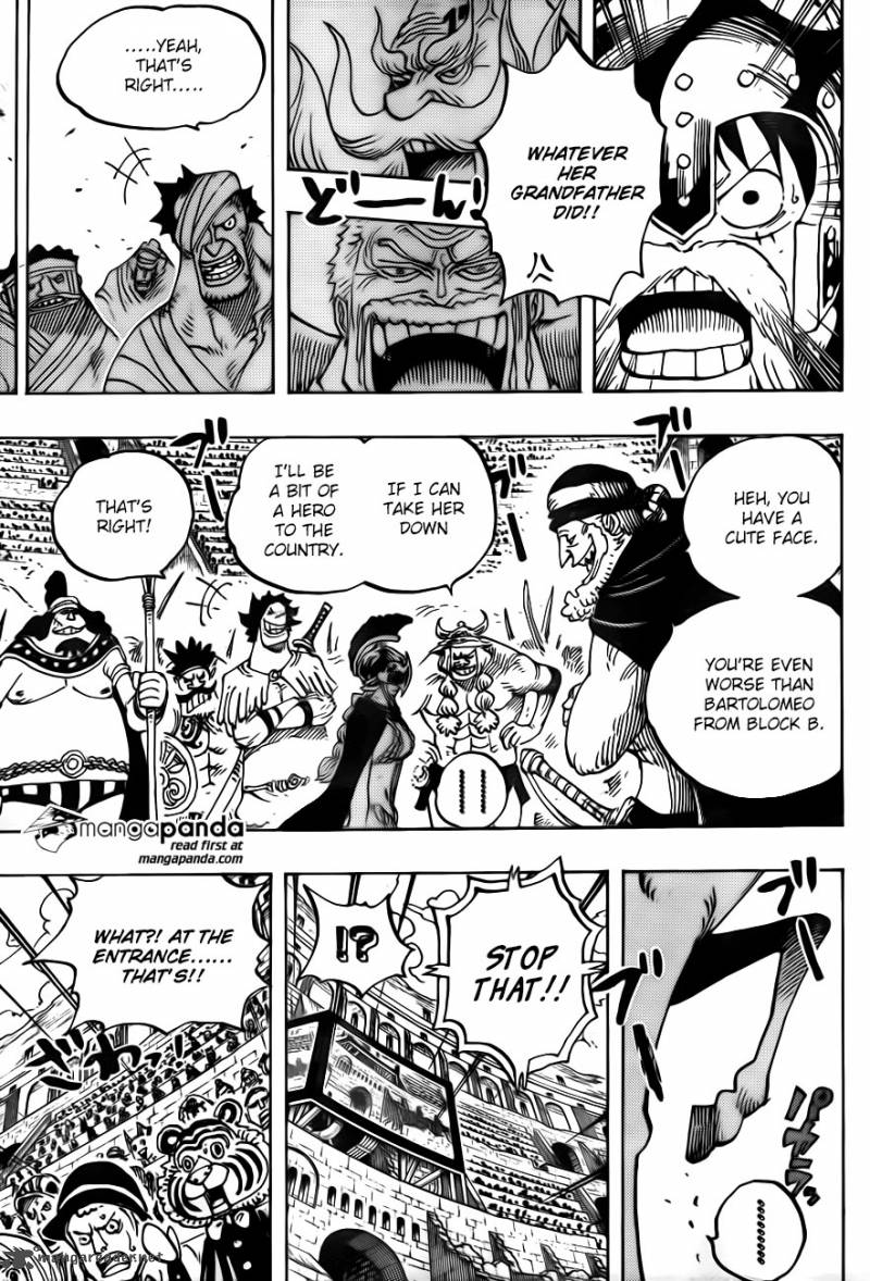 One Piece Chapter 722 - Page 5 in English