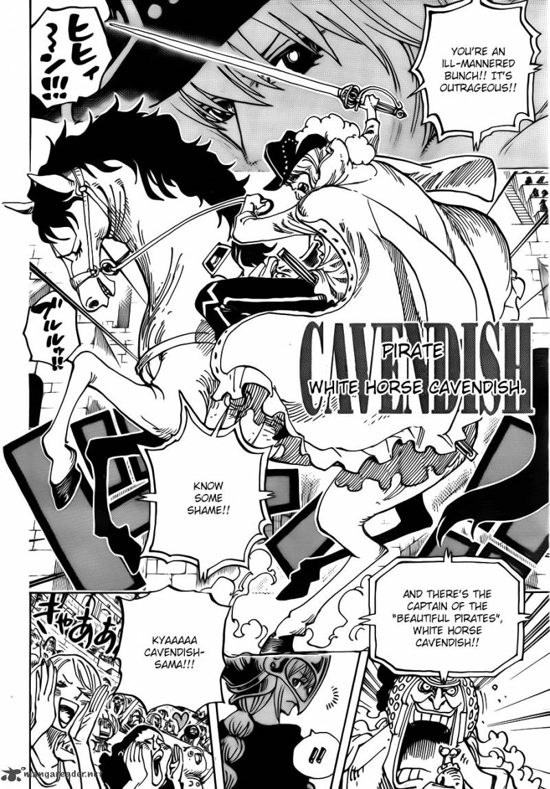 One Piece Chapter 722 - Page 6 in English