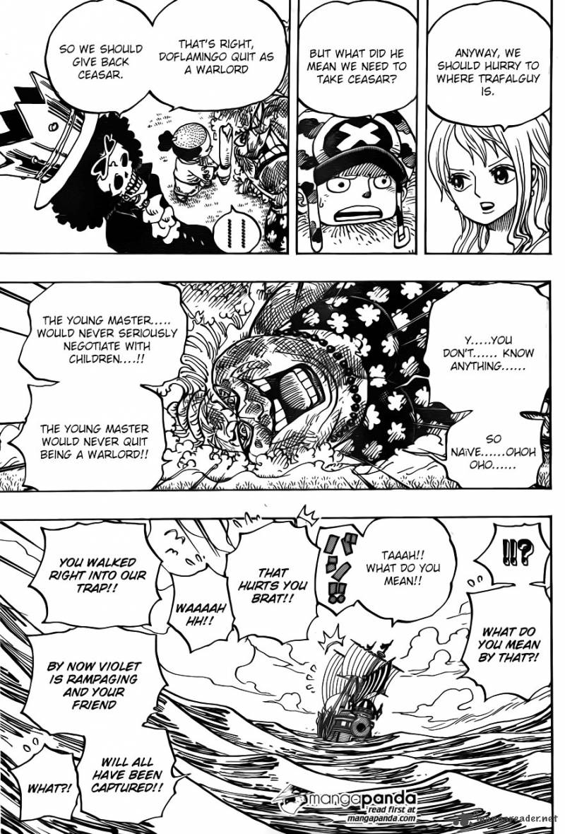 One Piece Chapter 723 - Page 11 in English