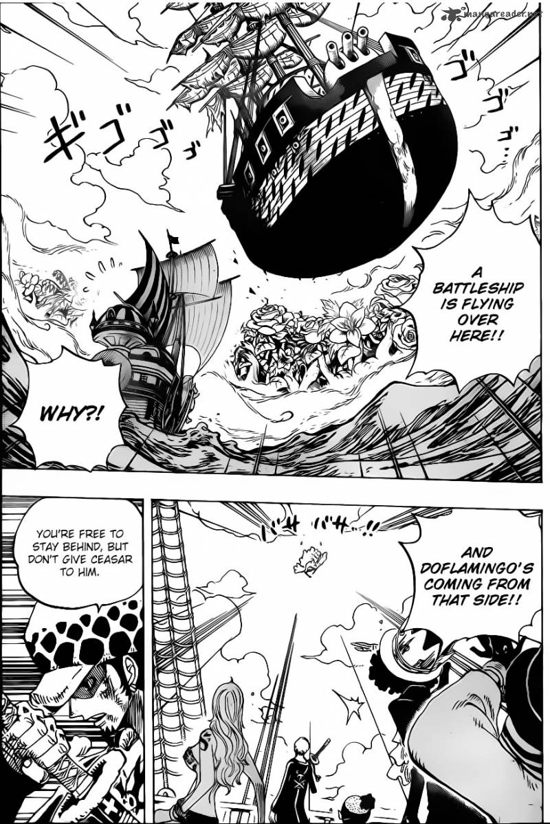 One Piece Chapter 724 - Page 13 in English