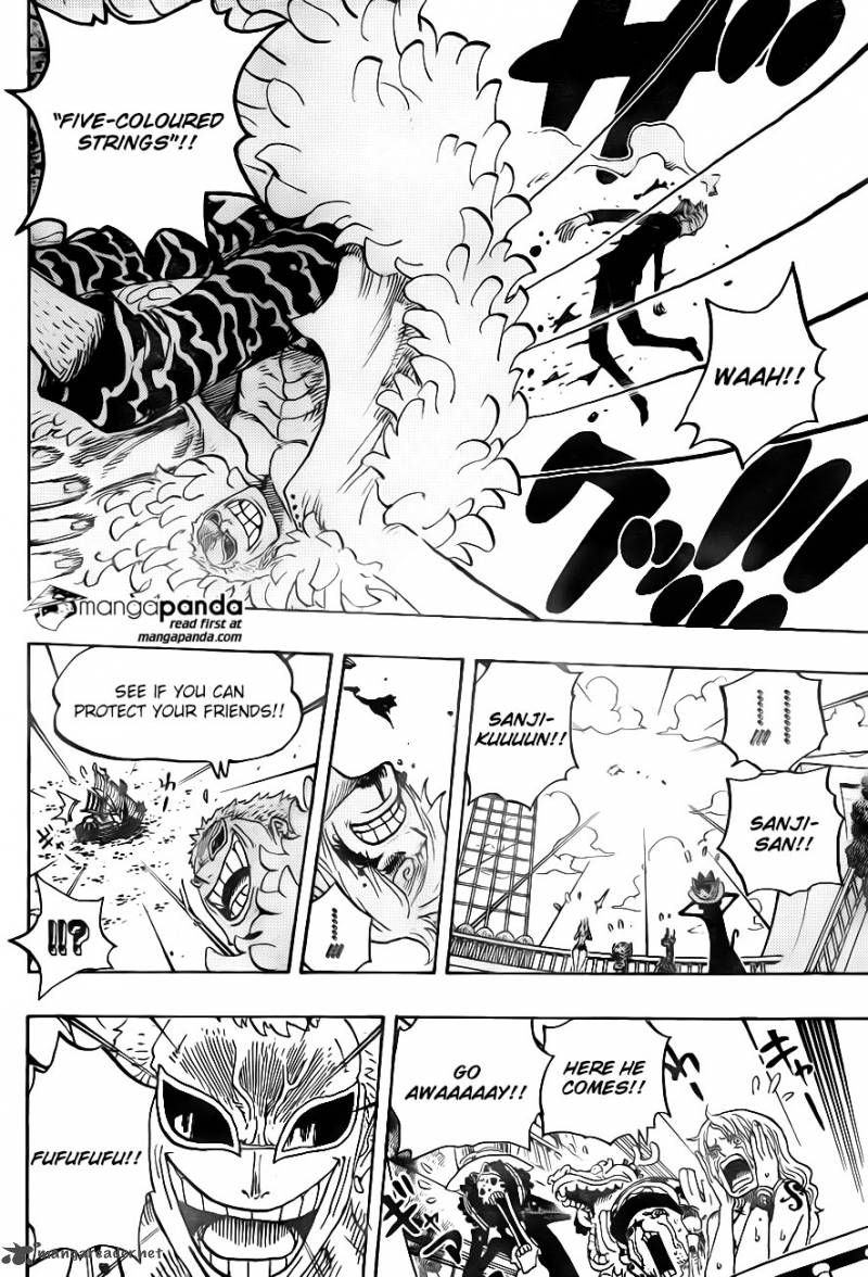 One Piece Chapter 724 - Page 4 in English