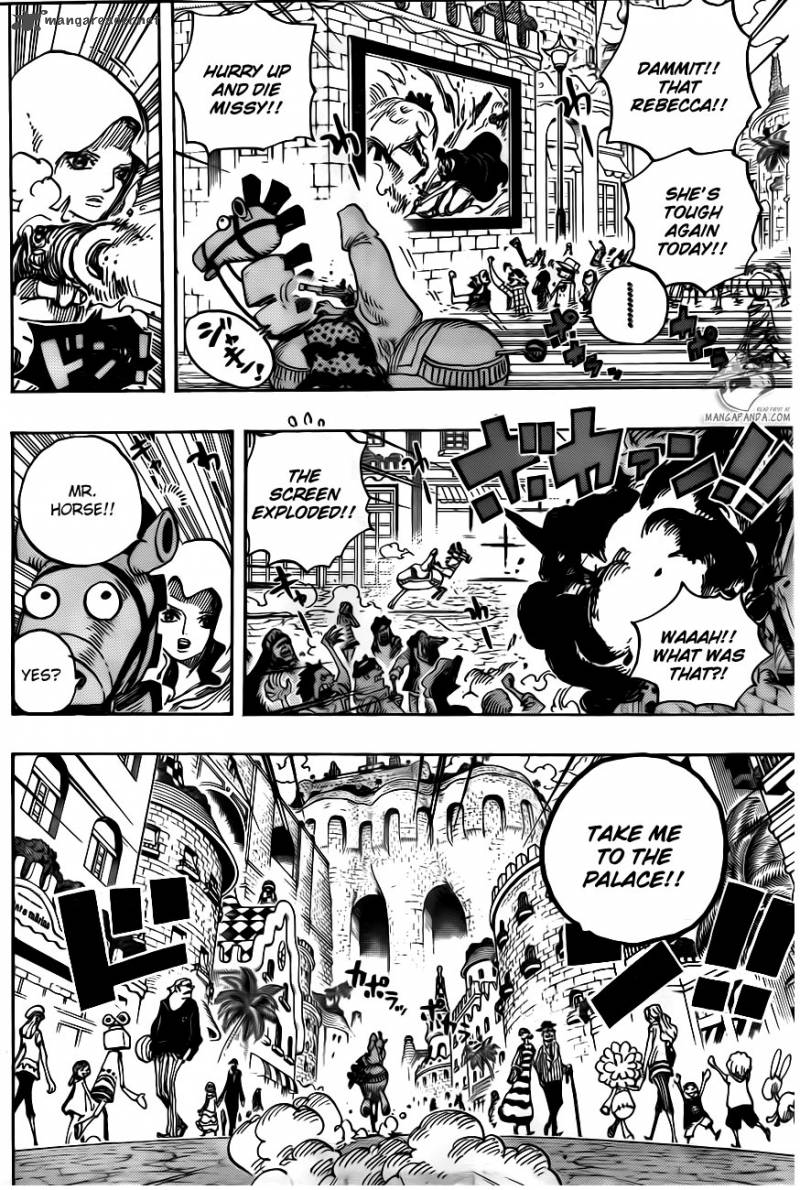 One Piece Chapter 725 - Page 10 in English