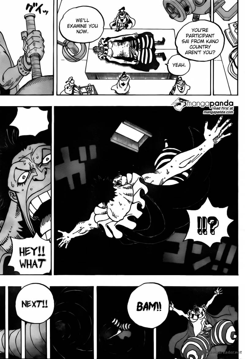 One Piece Chapter 725 - Page 17 in English