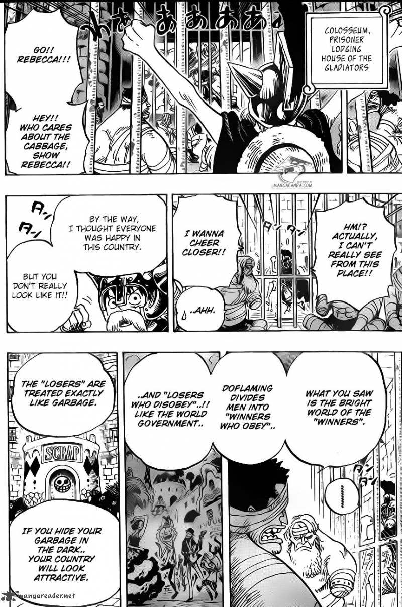 One Piece Chapter 726 - Page 12 in English