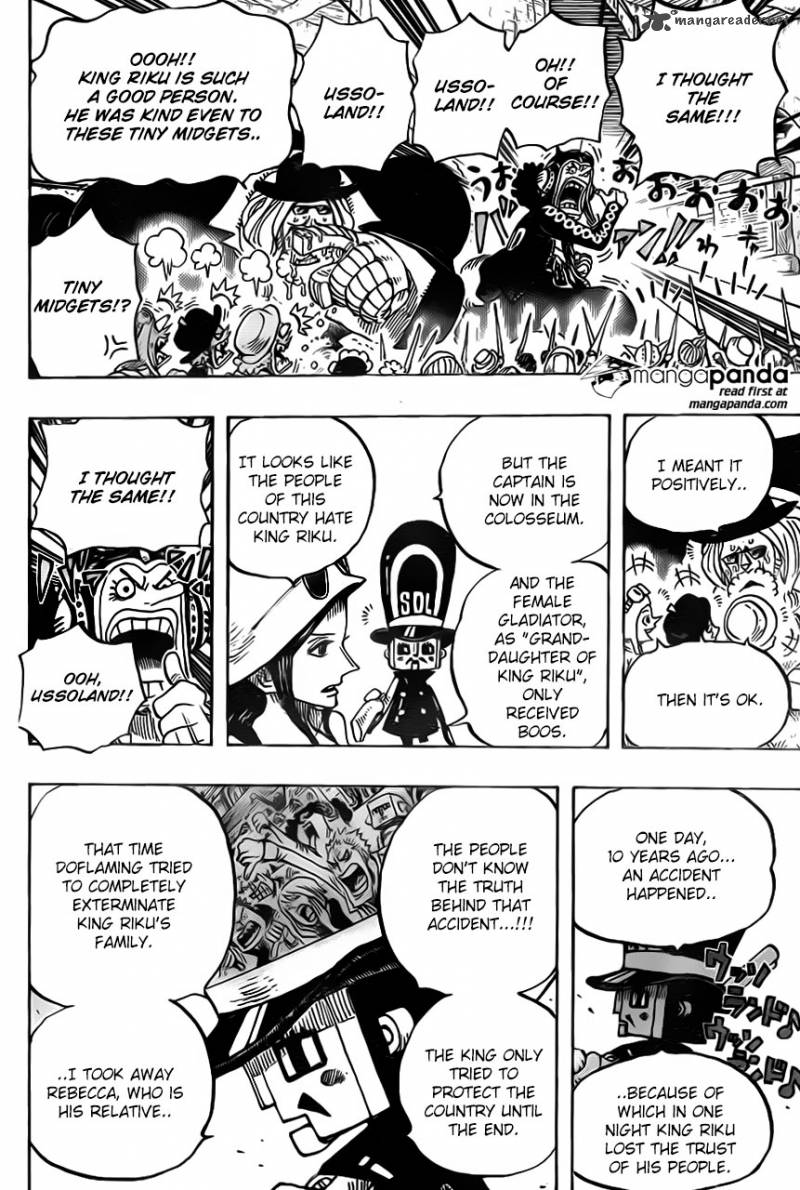 One Piece Chapter 726 - Page 18 in English