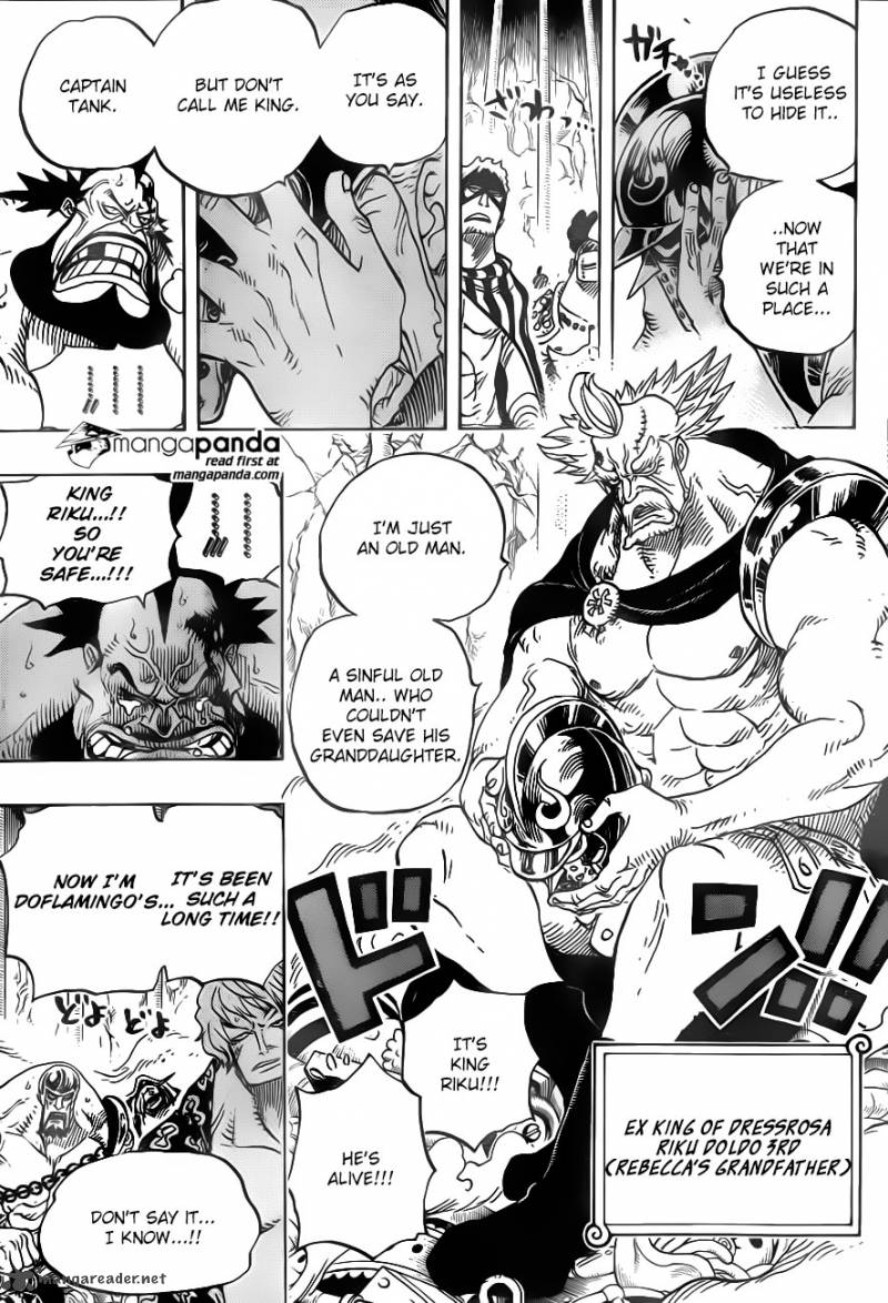 One Piece Chapter 726 - Page 5 in English