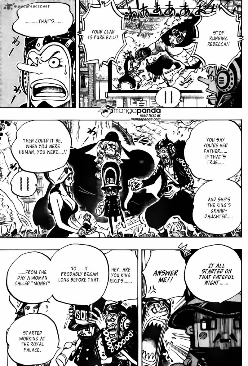 One Piece Chapter 727 - Page 5 in English