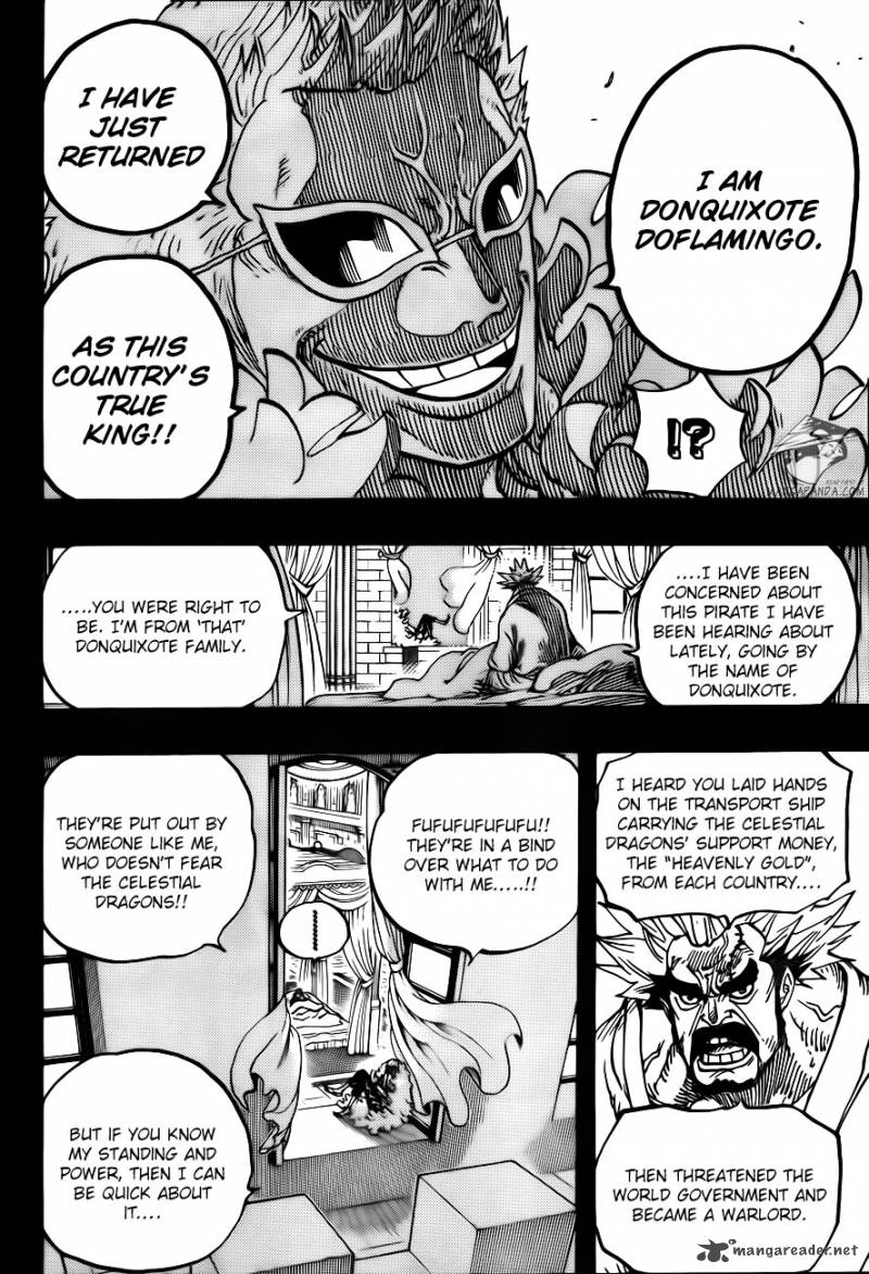 One Piece Chapter 727 - Page 8 in English
