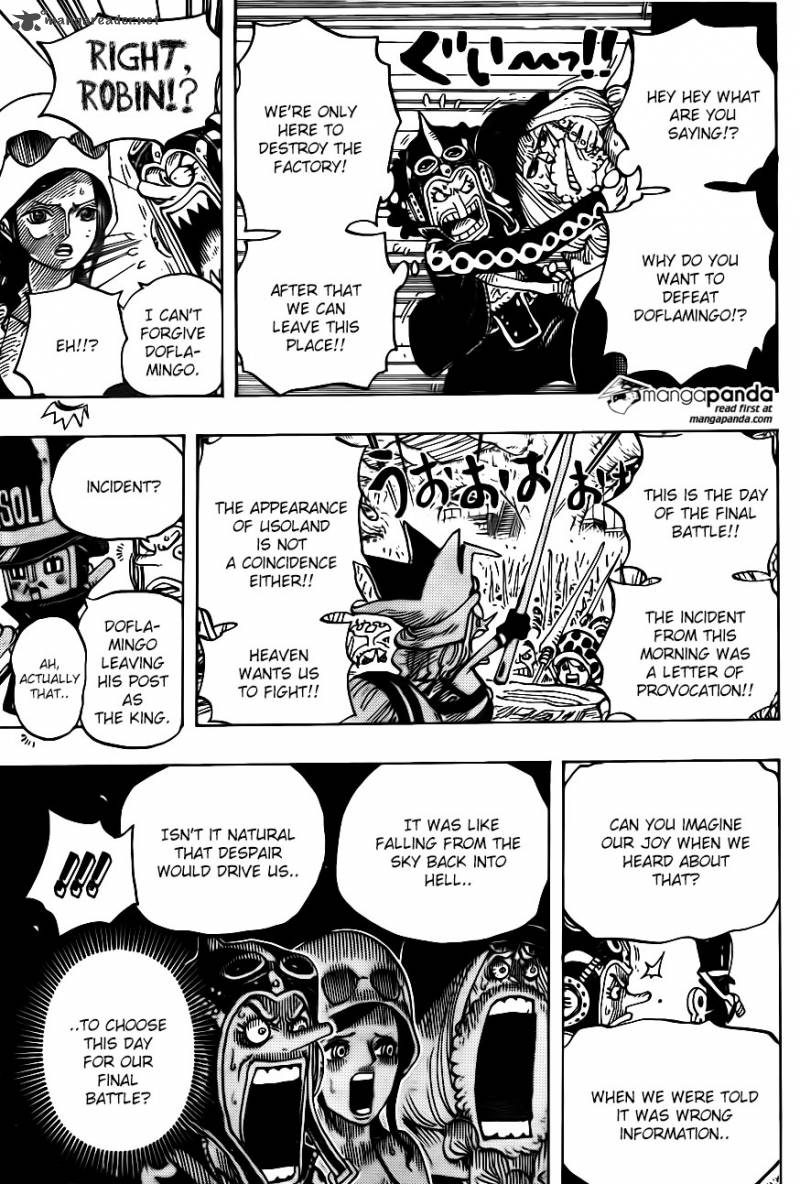 One Piece Chapter 728 - Page 17 in English