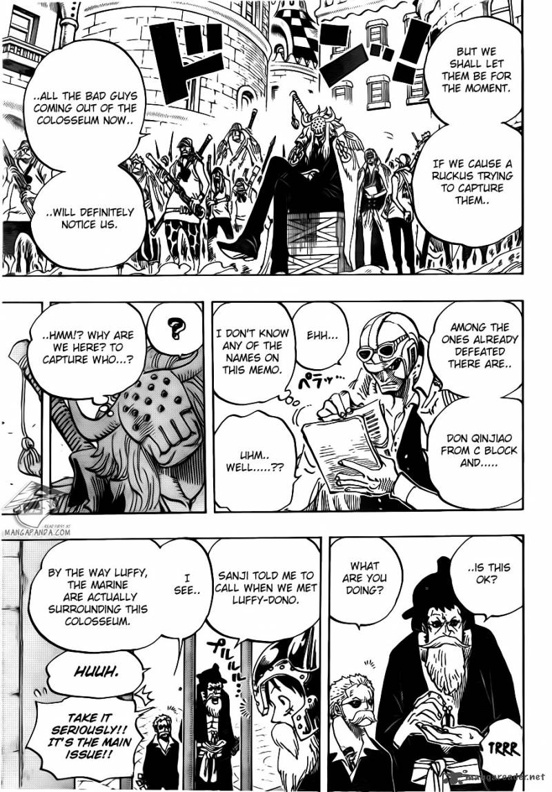 One Piece Chapter 729 - Page 11 in English