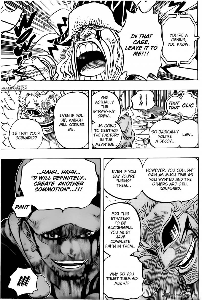 One Piece Chapter 729 - Page 9 in English