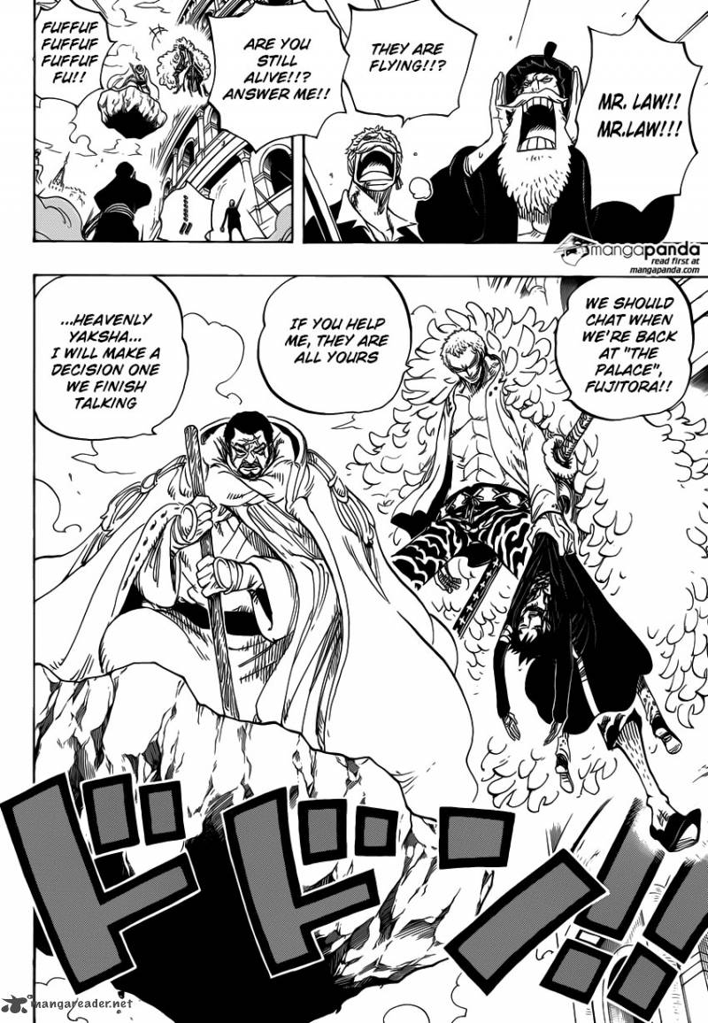 One Piece Chapter 730 - Page 11 in English